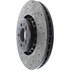 H10104-500R by CENTRIC - Slotted Drilled Rotor