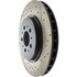 127.39036L by CENTRIC - Slotted Drilled Rotor