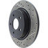 127.39039L by CENTRIC - Slotted Drilled Rotor