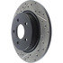 127.39039R by CENTRIC - Slotted Drilled Rotor
