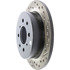 127.40017L by CENTRIC - Slotted Drilled Rotor