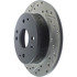 127.40024R by CENTRIC - Slotted Drilled Rotor