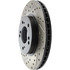 127.40026R by CENTRIC - Slotted Drilled Rotor