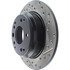 127.40027L by CENTRIC - Slotted Drilled Rotor