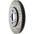 Centric 127.40028L Disc Brake Rotor Slotted Drilled Rotor