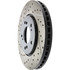 Centric 127.40028R Disc Brake Rotor Slotted Drilled Rotor