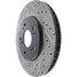 127.40029R by CENTRIC - Slotted Drilled Rotor