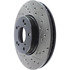 127.40036CL by CENTRIC - Sportstop Cryo Drilled & Slotted Rotor, Left