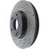 127.40036R by CENTRIC - Slotted Drilled Rotor