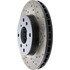 127.40039L by CENTRIC - Slotted Drilled Rotor