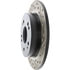 Centric 127.40040CL Disc Brake Rotor Sportstop Cryo Drilled & Slotted Rotor, Left