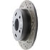Centric 127.40042CL Disc Brake Rotor Sportstop Cryo Drilled & Slotted Rotor, Left