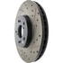 Centric 127.40046CL Disc Brake Rotor Sportstop Cryo Drilled & Slotted Rotor, Left
