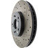 127.40046L by CENTRIC - Slotted Drilled Rotor