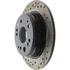 Centric 127.40047CR Disc Brake Rotor Sportstop Cryo Drilled & Slotted Rotor, Right