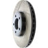 Centric 126.61049CSR Disc Brake Rotor Cryo Sport Slotted Rotor, Right