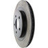 Centric 126.61087CSR Disc Brake Rotor Cryo Sport Slotted Rotor, Right
