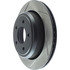 Centric 126.61095CSR Disc Brake Rotor Cryo Sport Slotted Rotor, Right