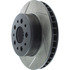 Centric 126.62010CSR Disc Brake Rotor Cryo Sport Slotted Rotor, Right
