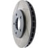 Centric 126.62028CSR Disc Brake Rotor Cryo Sport Slotted Rotor, Right