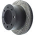 Centric 127.66050R Disc Brake Rotor Slotted Drilled Rotor