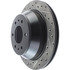 Centric 127.66052CR Disc Brake Rotor Sportstop Cryo Drilled & Slotted Rotor, Right