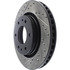 127.66063R by CENTRIC - Slotted Drilled Rotor