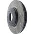Centric 127.66064CR Disc Brake Rotor Sportstop Cryo Drilled & Slotted Rotor, Right