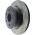 127.66065L by CENTRIC - Slotted Drilled Rotor