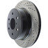 127.66065R by CENTRIC - Slotted Drilled Rotor