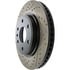 Centric 127.66069CR Disc Brake Rotor Sportstop Cryo Drilled & Slotted Rotor, Right
