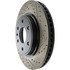 127.66069L by CENTRIC - Slotted Drilled Rotor