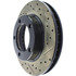 Centric 127.67005CL Disc Brake Rotor Sportstop Cryo Drilled & Slotted Rotor, Left