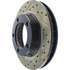 127.67005R by CENTRIC - Slotted Drilled Rotor