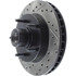Centric 127.67028CR Disc Brake Rotor and Hub Assembly Sportstop Cryo Drilled & Slotted Rotor, Right