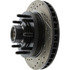 127.67030R by CENTRIC - Slotted Drilled Rotor