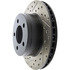 127.67038R by CENTRIC - Slotted Drilled Rotor