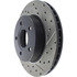 Centric 127.67042CL Disc Brake Rotor Sportstop Cryo Drilled & Slotted Rotor, Left