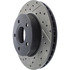 127.67042R by CENTRIC - Slotted Drilled Rotor