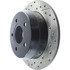 127.67043CR by CENTRIC - Sportstop Cryo Drilled & Slotted Rotor, Right