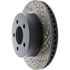 Centric 127.67045CL Disc Brake Rotor Sportstop Cryo Drilled & Slotted Rotor, Left