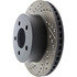 127.67045R by CENTRIC - Slotted Drilled Rotor