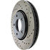 127.67049L by CENTRIC - Slotted Drilled Rotor
