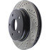 127.67053R by CENTRIC - Slotted Drilled Rotor