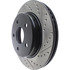 127.67053L by CENTRIC - Slotted Drilled Rotor