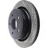 127.67054L by CENTRIC - Slotted Drilled Rotor