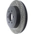 Centric 127.67057CL Disc Brake Rotor Sportstop Cryo Drilled & Slotted Rotor, Left