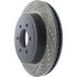 127.67057R by CENTRIC - Slotted Drilled Rotor