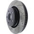 Centric 127.67064CR Disc Brake Rotor Sportstop Cryo Drilled & Slotted Rotor, Right