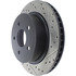 127.67066L by CENTRIC - Slotted Drilled Rotor
